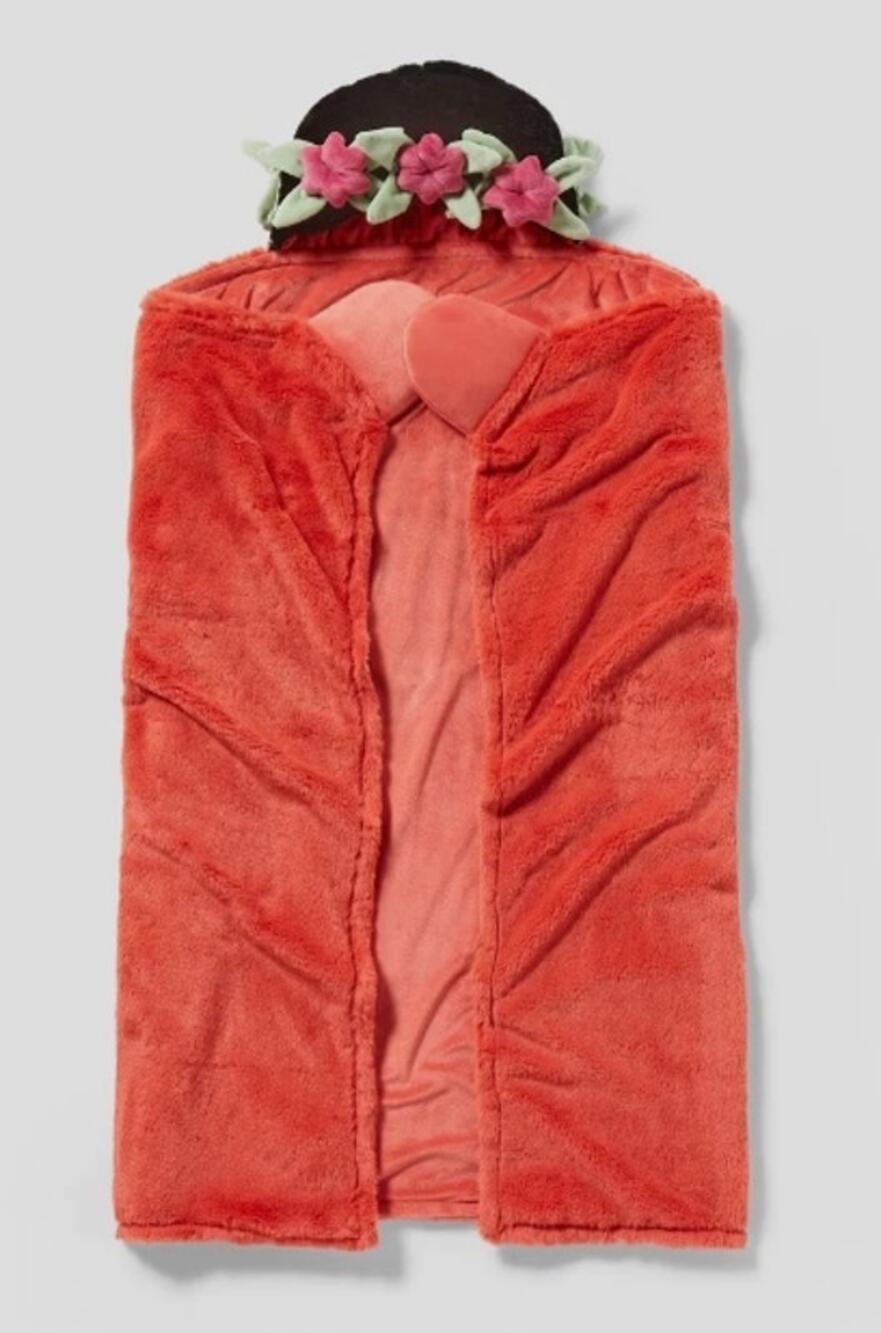 Disney Pillowfort Target NWT Moana Hooded Blanket Fleece 40"x50" Throw